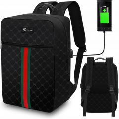 Příruční zavazadlo - batoh pro RYANAIR 2065 40x25x20 BLACK USB