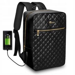 Příruční zavazadlo - batoh pro RYANAIR 2070 40x25x20 BLACK USB