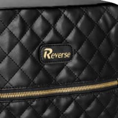 Příruční zavazadlo - batoh pro RYANAIR 2065 40x25x20 BLACK USB Reverse E-batoh