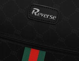 Příruční zavazadlo pro RYANAIR 2068 40x25x20 BLACK USB Reverse E-batoh